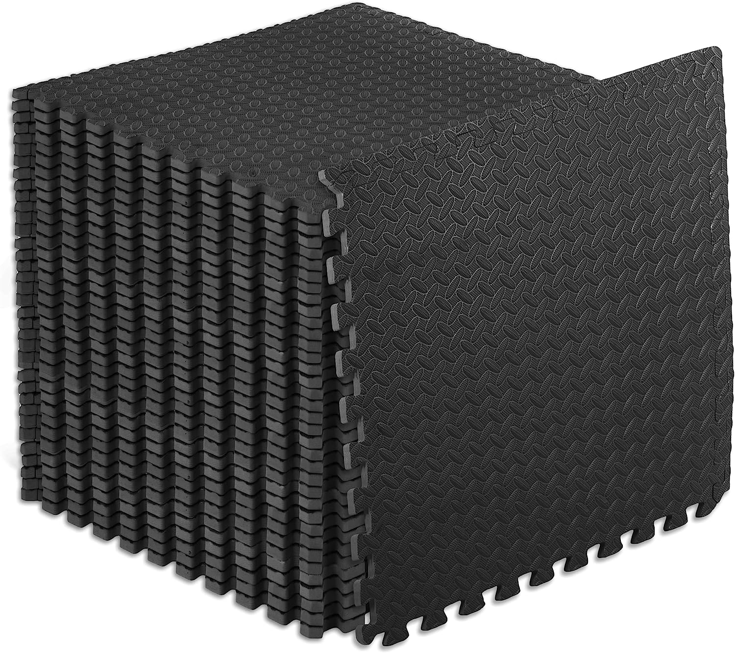 Puzzle Exercise Mat ½” Eva Interlocking Foam Floor Tiles For Home Gym Mat For Home Workout Equipment Floor Padding For Kids Available In Packs Of 24 SQ FT 48 SQ FT 144 SQ FT By PAIDU