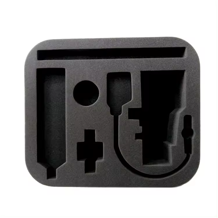 Paidu Factory custom CNC processing eva packing EVA foam insert for Advanced cosmetic nutrient solution USB packaging